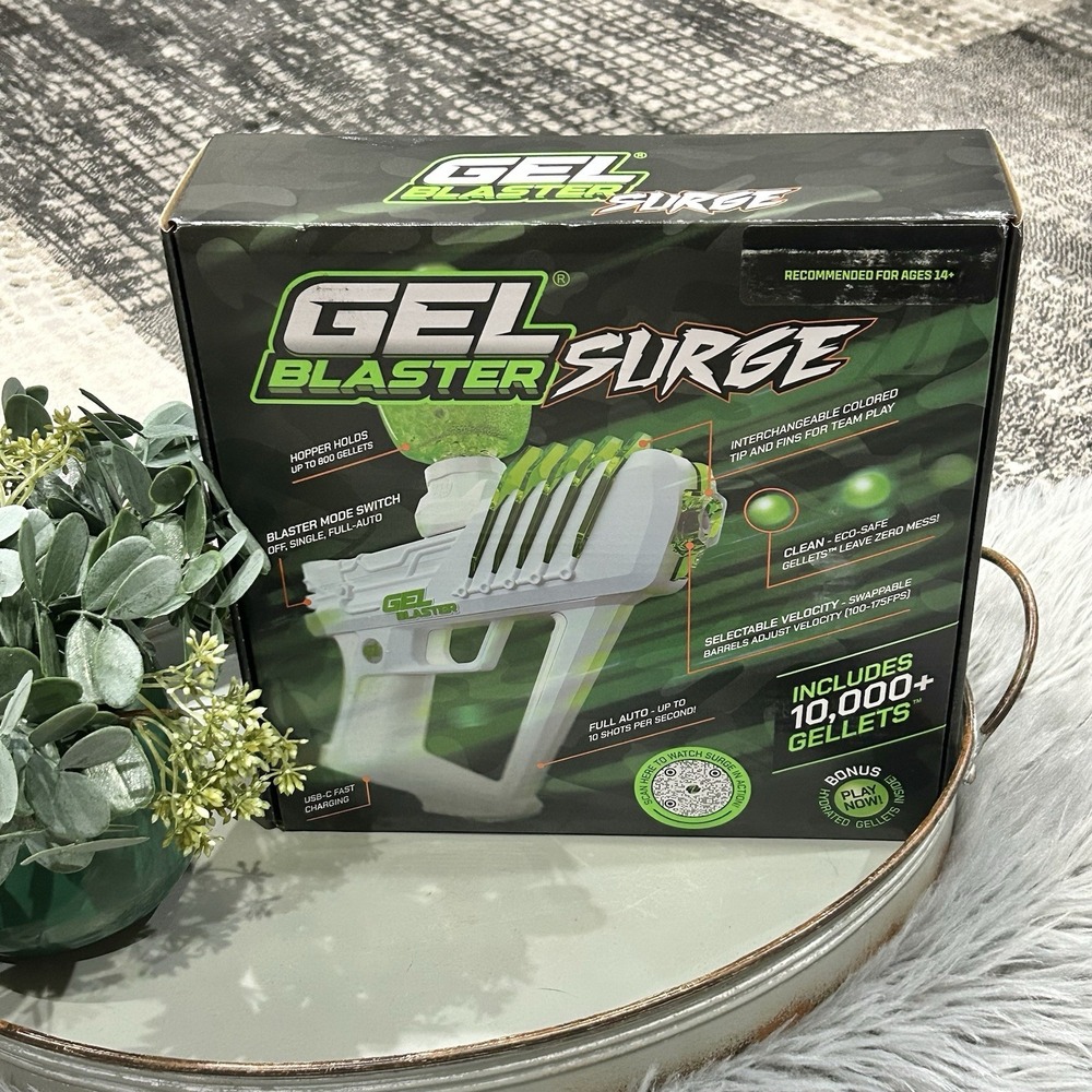 GelBlaster Surge Water Blaster x2 (GBS001) Includes 20,000 Gellets!